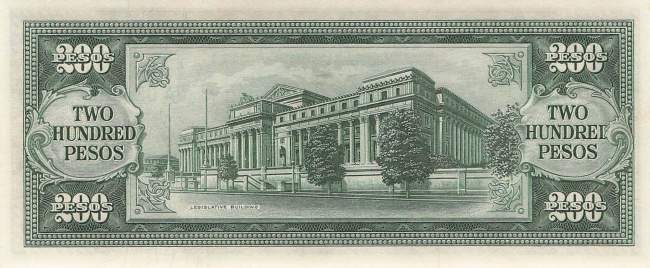 Philippinen 200 Pesos 1949 p140